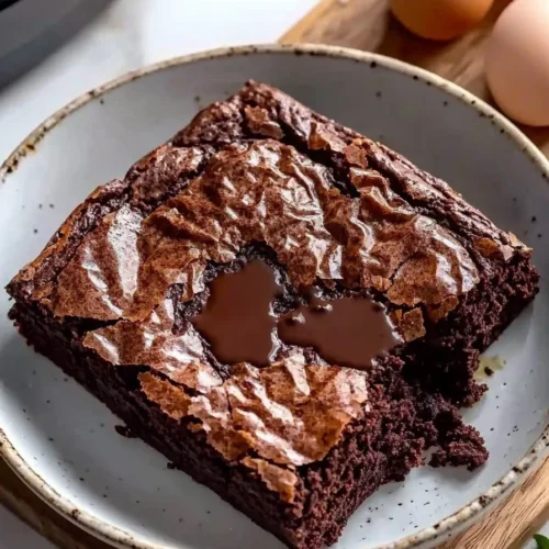 Delicious Airfryer Brownies cooked to perfection in an air fryer.