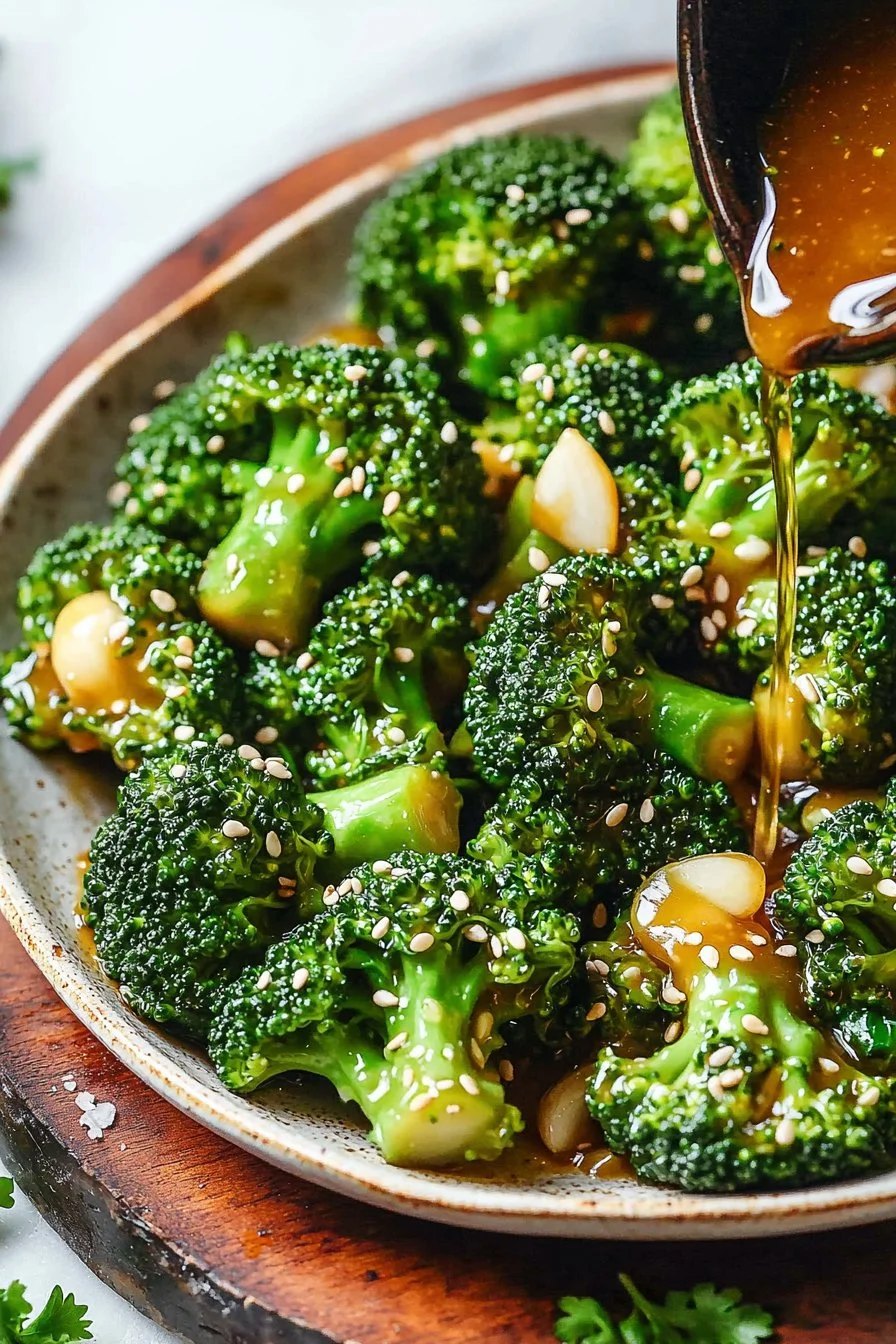 Broccoli Stir-Fry with Garlic Sauce