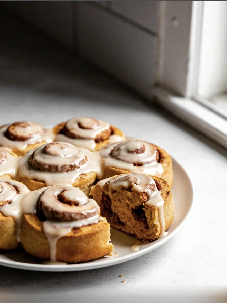 Pumpkin Cinnamon Rolls